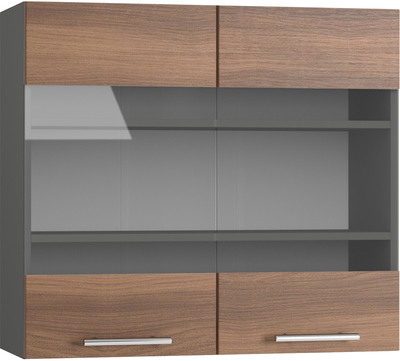 Кухонный шкаф модульной системы BlanKit G80W Graphite+Chicory dark.395