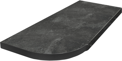 Black Concrete K205 2000x600x38mm RS