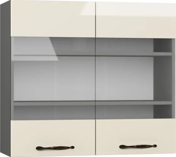 BlanKit G80W Graphite+Beige.G406 M2 Skapis