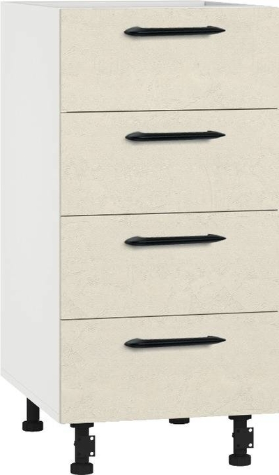 BlanKit D40.Ts4 White+CementAlmonds.M283 M