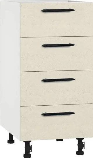 BlanKit D40.Ts4 White+CementAlmonds.M283 M