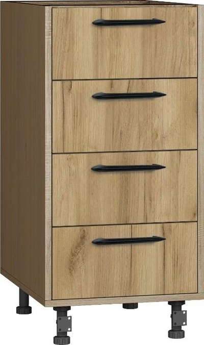 BlanKit D40.Ts4 Sonoma+Oak Kraft Gold К003 M