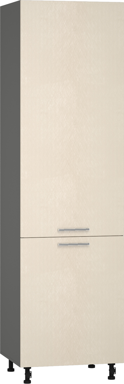 Кухонный шкаф модульной системы BlanKit D60L.h214 Graphite+BrushCreamy.M273