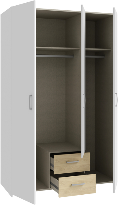 Шкаф для одежды с вешалкой Econobox ECBS832