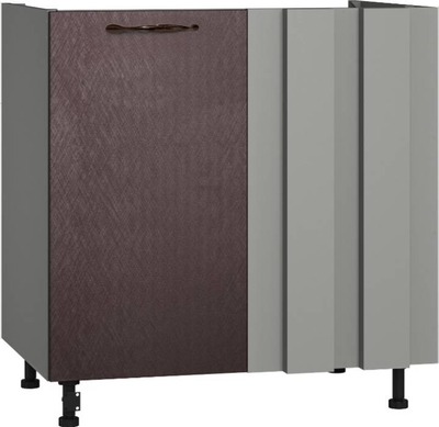 Skapis BlanKit D80NK Graphite+BrushBronze.M369 M2