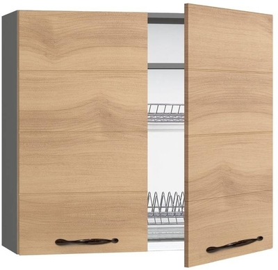 Skapis BlanKit G80.D Graphite+Chicory light.394 M2