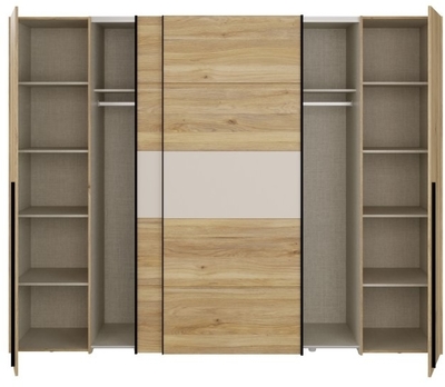 Шкаф для одежды с вешалкой Bellevue NRGS82511