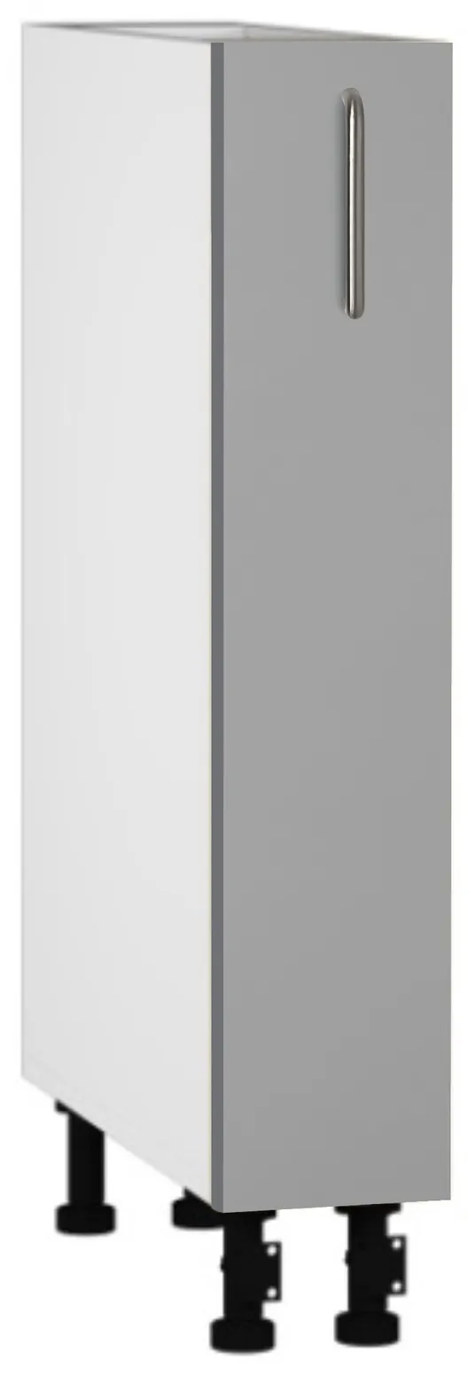 Köögikapp BlanKit D15C White+GreyQuartz.M306 U4
