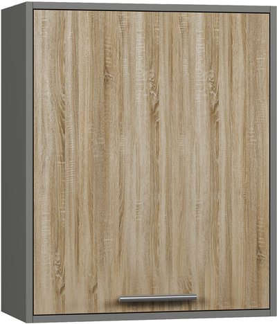 Кухонный шкаф модульной системы BlanKit G60.1.D Graphite+Sonoma.3025
