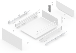 127919312 NEW SMBOX BACKBOARD HOLDER 16 MM FOR SIDE PANEL H.112,  - LEFT