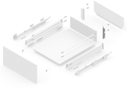 Sahtli riistvara 127919311 NEW SMBOX BACKBOARD HOLDER 16 MM FOR SIDE PANEL H.112, - RIGHT