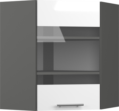 Кухонный шкаф модульной системы BlanKit G60NW Graphite+White.G382