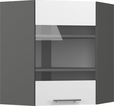 Кухонный шкаф модульной системы BlanKit G60NW Graphite+OakWhite.266
