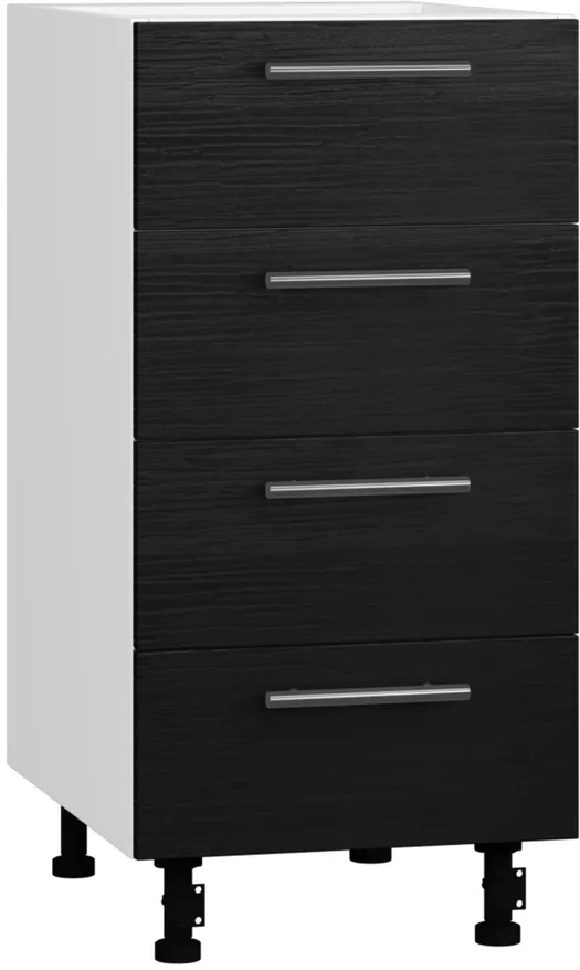 BlanKit D40.Ts4 White+OakBlack.381