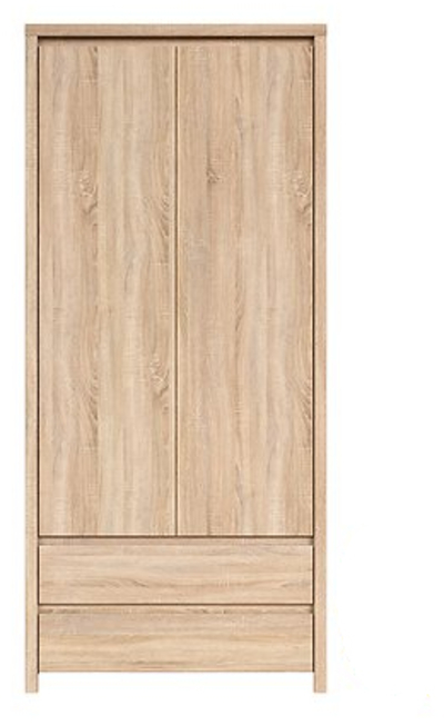 Шкаф для одежды с вешалкой Kaspian SZF2D2S