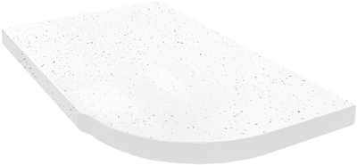 White Andromeda K217 1245x600x38mm GG A