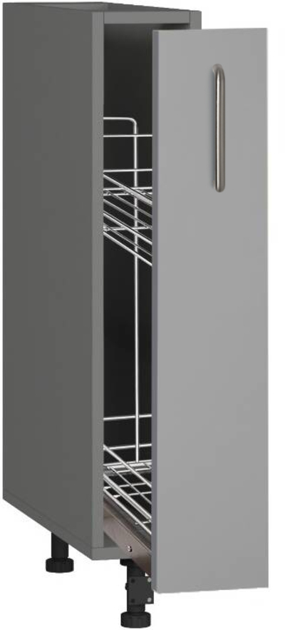 Skapis BlanKit D15C Graphite+GreyQuartz.M306 U4