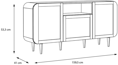 Комод Costa Rica OTRK234