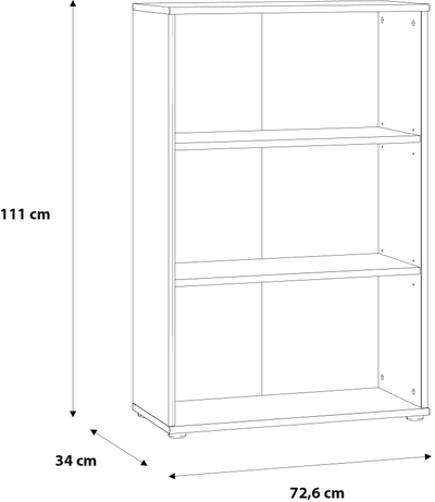 Plaukts / skapis Baseline BLPR311