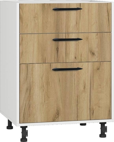 BlanKit D60.Ts3 White+Oak Kraft Gold К003 M