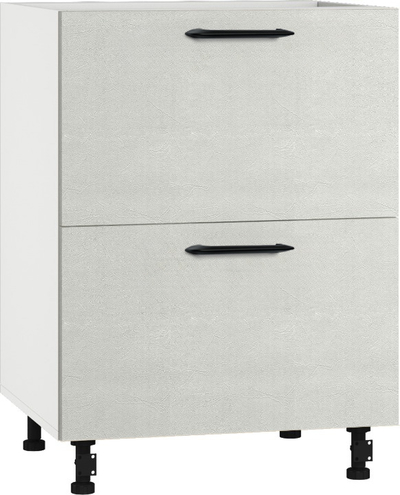 BlanKit D60.Ts2 White+Concrete cream.353 M