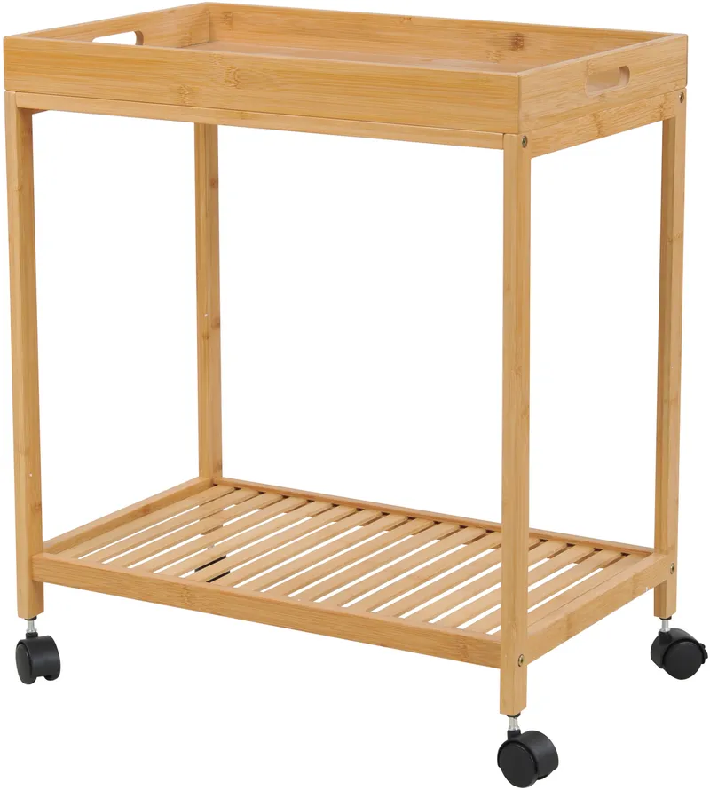 Servējamie ratiņi Bamboo 89708D