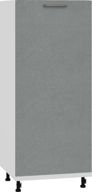 BlanKit D60.h145 White+Concrete gray.352 U4 Skapis