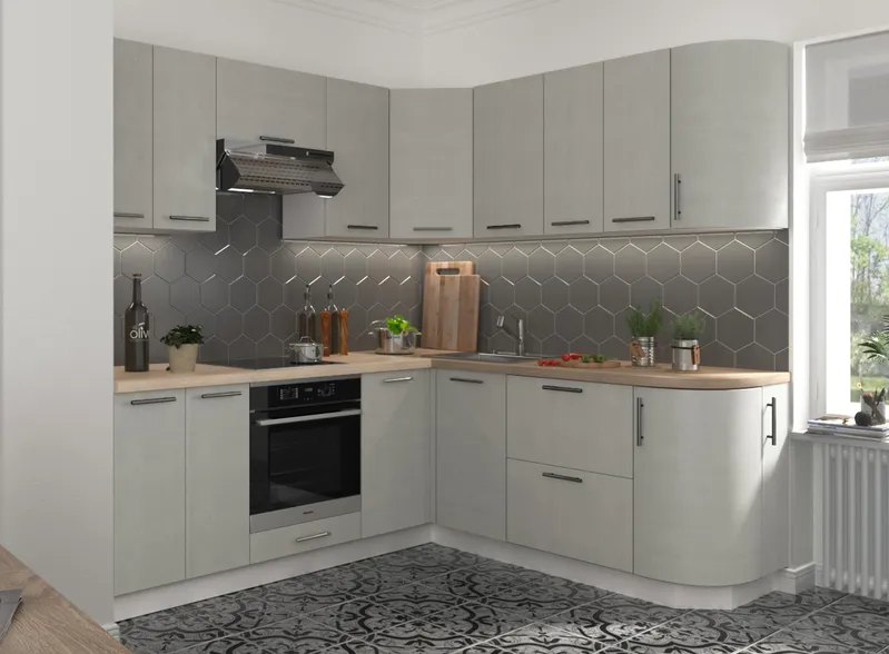 BlanKit 220/190 ConcreteCream.M353 W