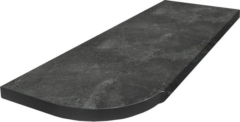 Black Concrete K205 3045x600x38mm RS A