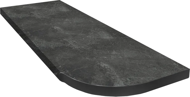 Black Concrete K205 3045x600x38mm RS A