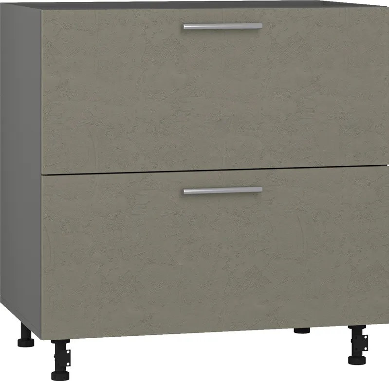 BlanKit D80.Ts2 Graphite+Cement Gothic.M389