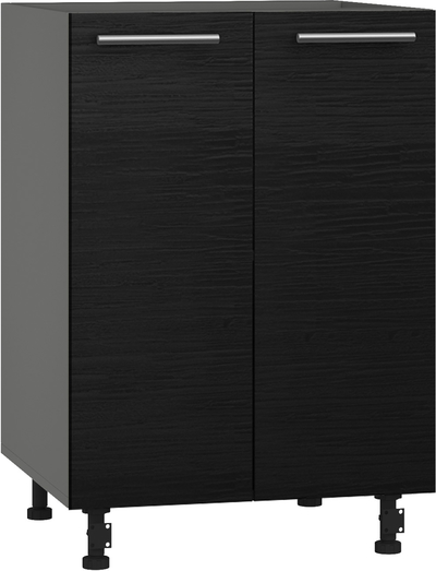 BlanKit D52 Graphite+OakBlack.381 Skapis