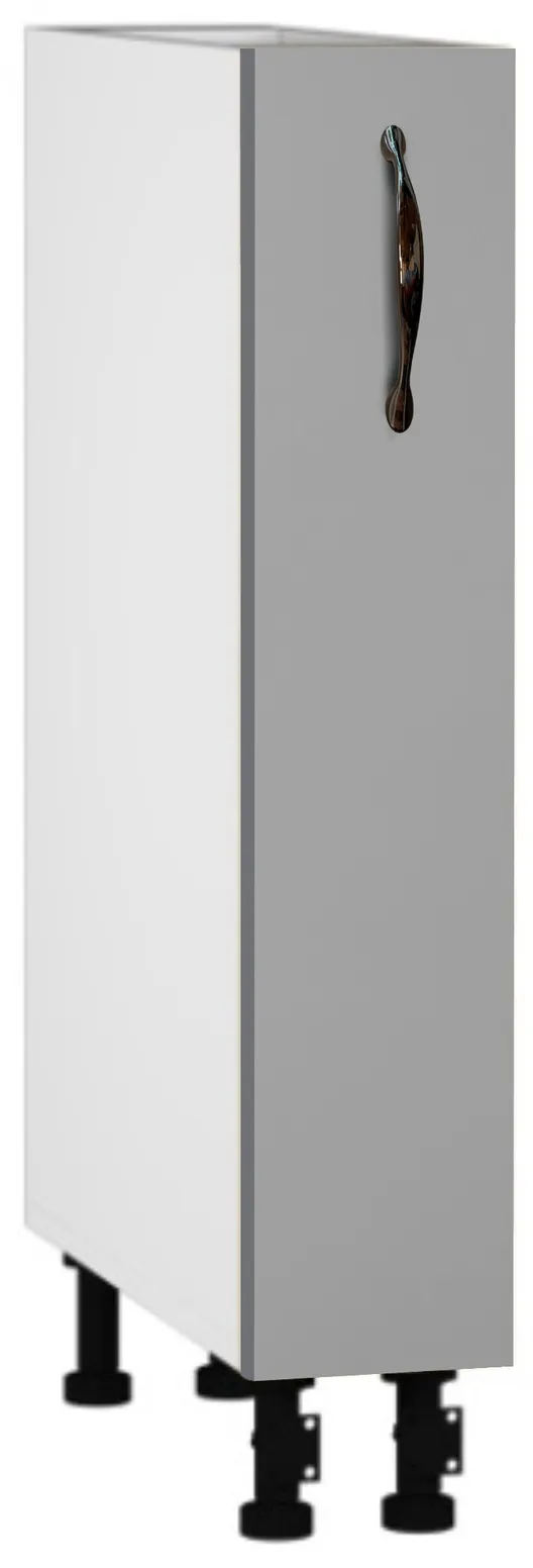 Köögikapp BlanKit D15C White+GreyQuartz.M306 M2