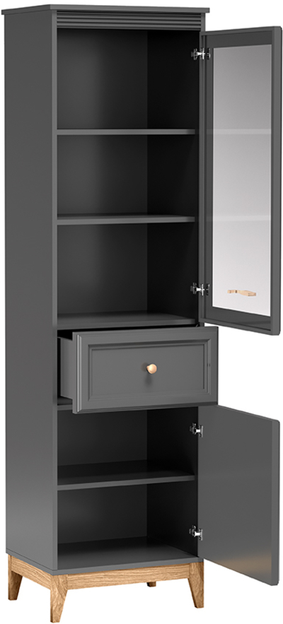 Plaukts ar stiklu / vitrīna Terra TA-6