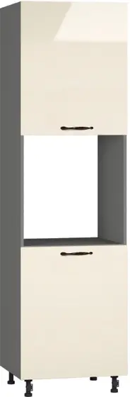 BlanKit D60C.h214.2D Graphite+Beige.G406 M2 Skapis