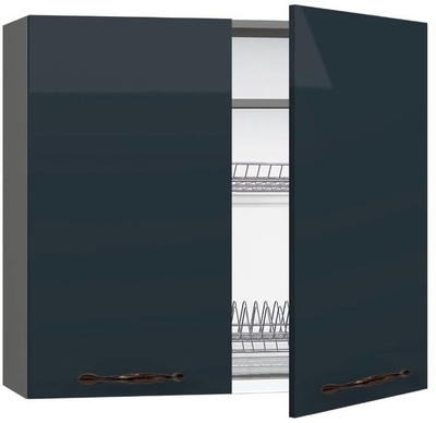 Köögikapp BlanKit G80.D Graphite+Storm.G293 M2