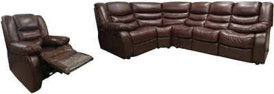 Dīvāns ar krēsliem Tobago 803C-3SBC1R  1R TL