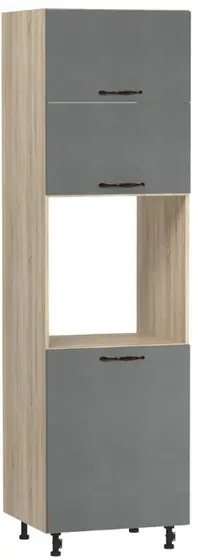 BlanKit D60C.h214 Sonoma+Concrete gray.352 M2 Skapis