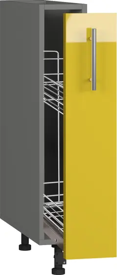 BlanKit D15C Graphite+Yellow.G371 Skapis