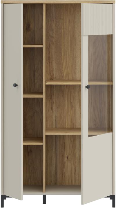 Plaukts ar stiklu / vitrīna Bixbite BITV521R