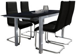 Стол обеденный со стульями Milton 179-34-3 + Kortes 308