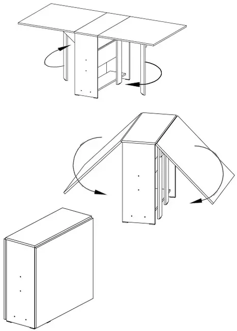 Стол обеденный FOLD 2