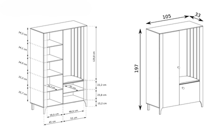 Прихожая / комплект Malumi MM-11