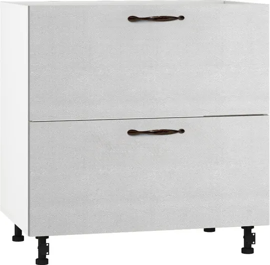 BlanKit D80.Ts2 White+Concrete cream.353 M2