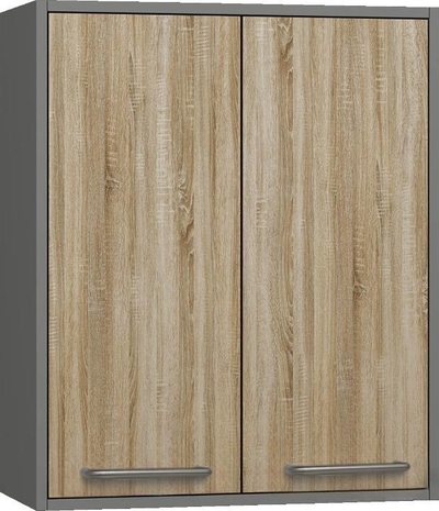 Köögikapp BlanKit G60.D Graphite+Sonoma.3025 U4