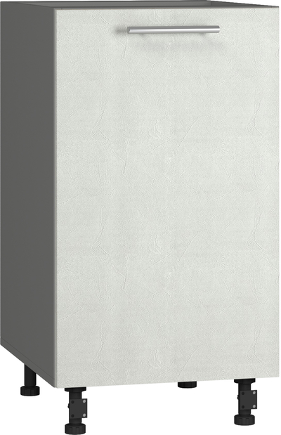 Кухонный шкаф модульной системы BlanKit D45 Graphite+Concrete cream.353