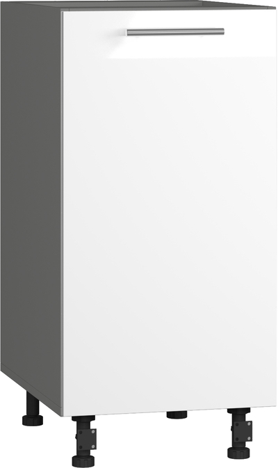 Skapis BlanKit D40 Graphite+White.G382