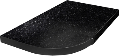 Galda virsma / Sienas panelis Black Andromeda K218 1200x600x38mm GG