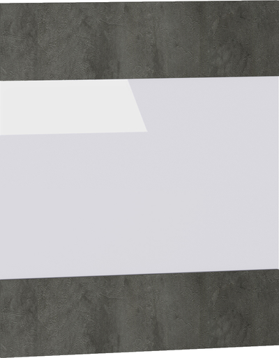 Фасад кухонного шкафа / ручка BlanKit F60W CementDark.M361