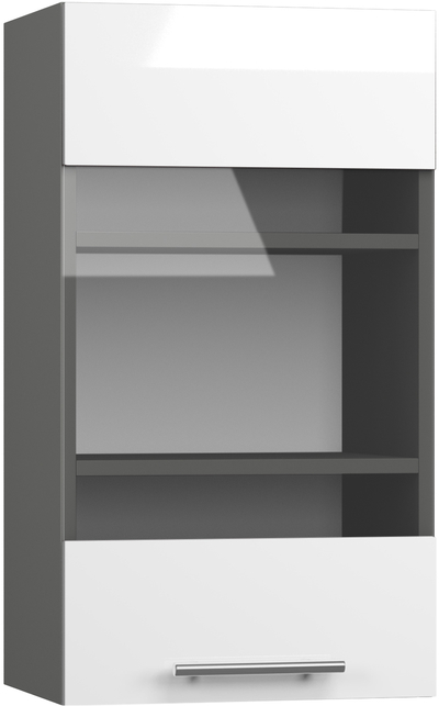 Кухонный шкаф модульной системы BlanKit G40W Graphite+White.G382